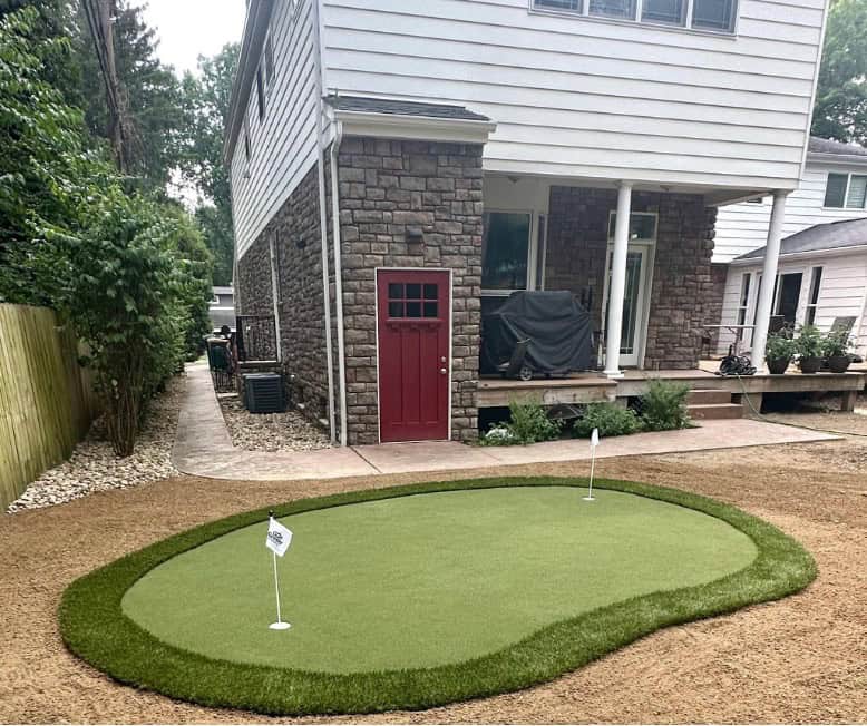 Picture5 artificial turf installation